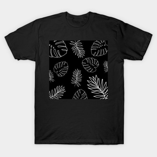 Leaves T-Shirt by Keniixx